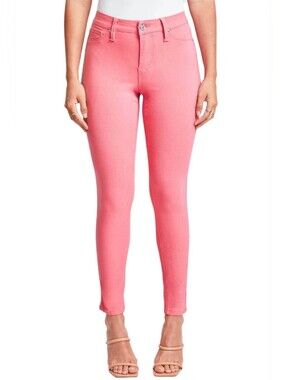 YMI Women’s High-Rise Pink Skinny Jeans